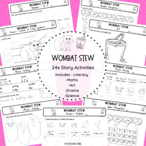Wombat Stew Story Activities