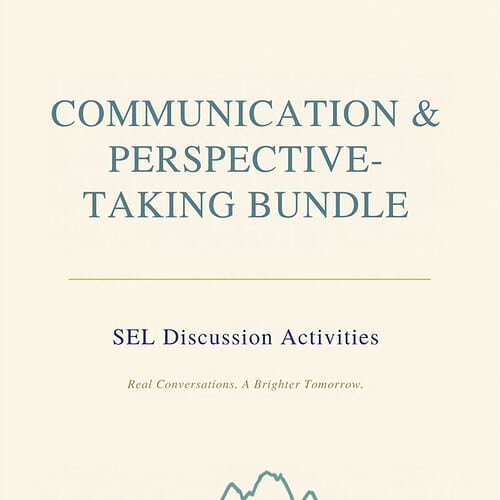bundle-communication-cover Communication and Perspective-Taking Bundle | SEL Discussion Activities | ClaimLore