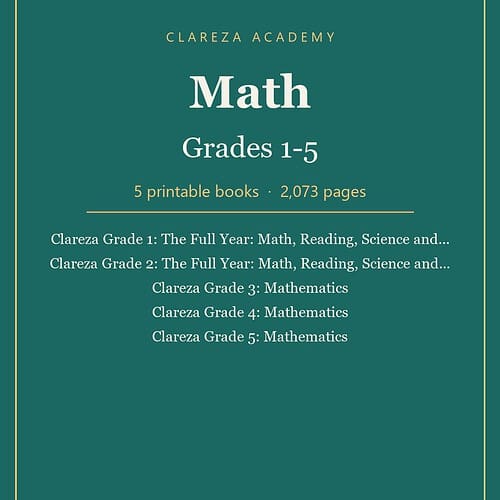 clareza-bundle-math-1-5.jpg Clareza Math, Grades 1-5: 5-Book Bundle (Printable PDF)