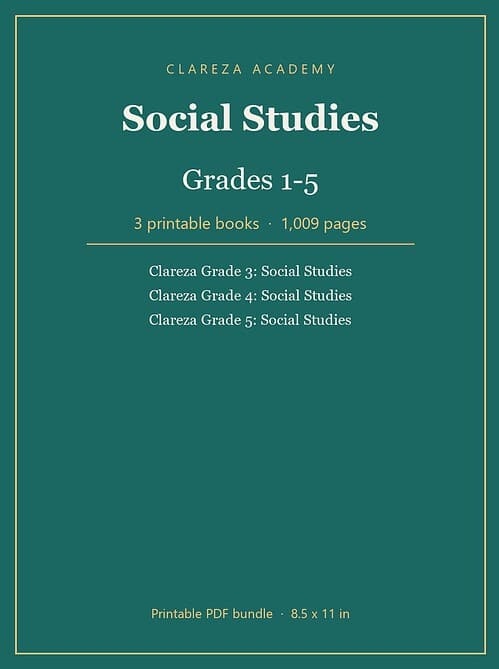 clareza-bundle-social-studies-1-5.jpg Clareza Social Studies, Grades 1-5: 3-Book Bundle (Printable PDF)