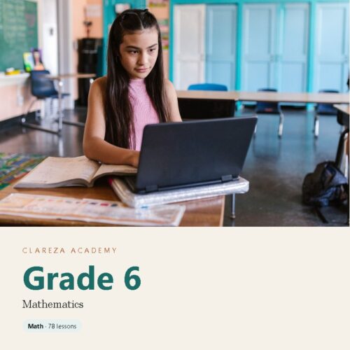 FREE Grade 6 Math Unit 1 (Clareza Academy, printable)