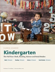 FREE Kindergarten to Grade 2 Reading Unit 1 (Clareza Academy, printable)