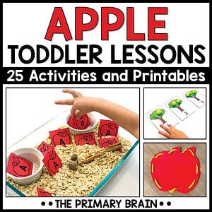 Apple Toddler Activities & Curriculum for Fall | Preschool Lesson Plans Theme