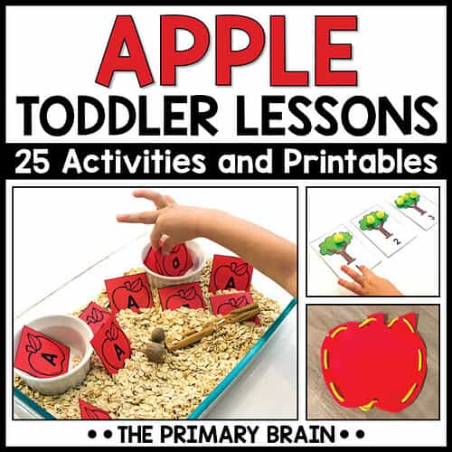 Apple Toddler Activities & Curriculum for Fall | Preschool Lesson Plans Theme