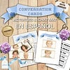 cropped-Cover_1.jpg Homeschool Resource Co. conversation cards in English and Spanish for kids, featuring printable activities and chat mat, with photos of smiling children and labeled blanks on a wooden background.
