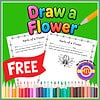 cropped-Draw-A-flower-Freebie.jpg Flower Anatomy Diagram & Draw a Flower Worksheet | Botany & Plant Life Science