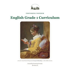 English Grade 1 Curriculum | Charlotte Mason Language Arts