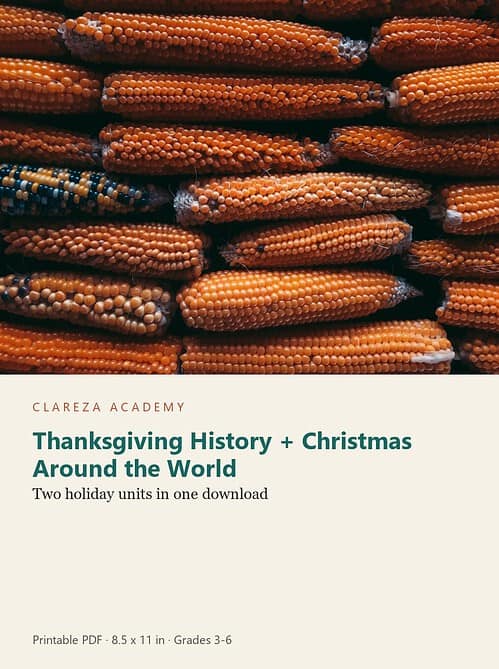 holiday-cz-holiday-bundle.jpg Thanksgiving History and Christmas Around the World: Two Holiday Units for Grades 3-6 (Printable)