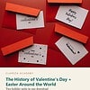 holiday-cz-spring-bundle-2.jpg Valentine's Day and Easter holiday cards with red envelopes and handwritten messages, suitable for homeschooling activities.