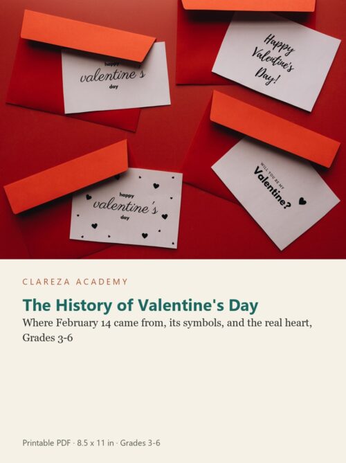 holiday-cz-valentines.jpg Valentine's Day cards and envelopes with festive messages for kids, perfect for homeschool activities and lessons.