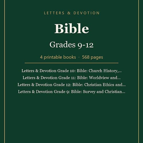 letters-devotion-bundle-bible-9-12.jpg Letters & Devotion Bible, Grades 9-12: 4-Book Bundle (Printable PDF)