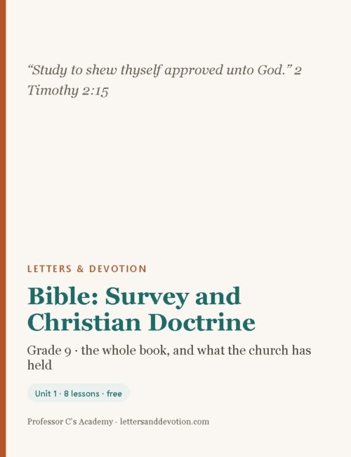 letters-devotion-free-grade-9-bible-unit-1.jpg FREE Grade 9 Bible Unit 1 (Letters & Devotion, printable)