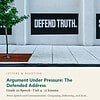 letters-devotion-g10_speech_and_communication_composing_delivering_and_evaluating_spoken_argument-speech-u4.jpg Argument Under Pressure: The Defended Address: Speech Unit 4, Grade 10 (Letters & Devotion)
