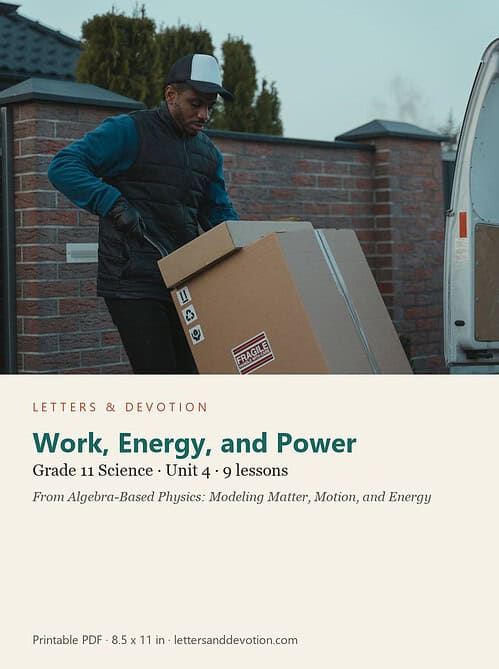 letters-devotion-g11_algebra_based_physics_modeling_matter_motion_and_energy-science-u4.jpg Work, Energy, and Power: Science Unit 4, Grade 11 (Letters & Devotion)