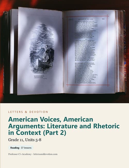 letters-devotion-g11_american_voices_part2-cover-photo Letters & Devotion Grade 11: American Voices, American Arguments: Literature and Rhetoric in Context (Part 2)