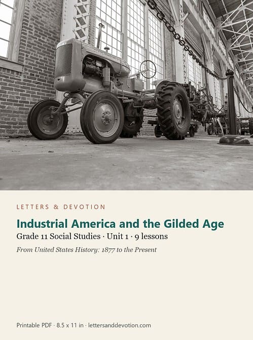 letters-devotion-g11_united_states_history_1877_to_the_present-social-studies-u1.jpg Industrial America and the Gilded Age: Social Studies Unit 1, Grade 11 (Letters & Devotion)
