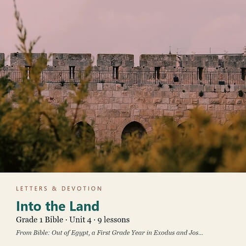 letters-devotion-g1_bible_exodus_joshua-bible-u4.jpg Into the Land: Bible Unit 4, Grade 1 (Letters & Devotion)
