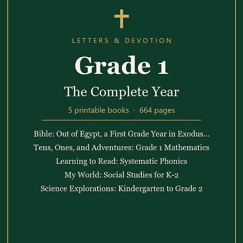 letters-devotion-g1_complete.jpg Letters & Devotion Grade 1: The Complete Year (Printable PDF Bundle)