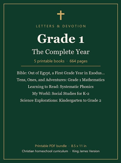 letters-devotion-g1_complete.jpg Letters & Devotion Grade 1: The Complete Year (Printable PDF Bundle)