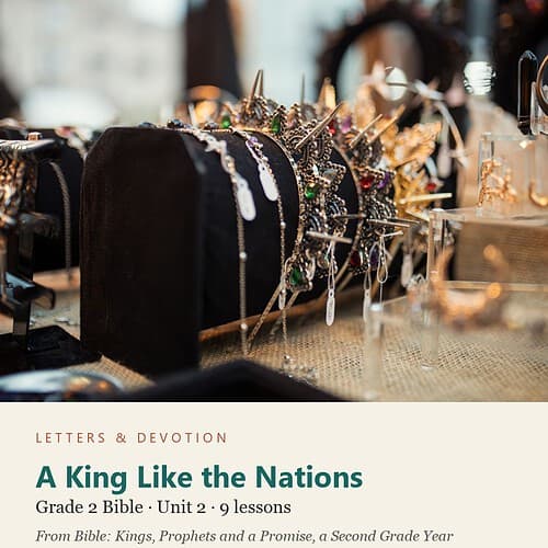 letters-devotion-g2_bible_kings_prophets-bible-u2.jpg A King Like the Nations: Bible Unit 2, Grade 2 (Letters & Devotion)