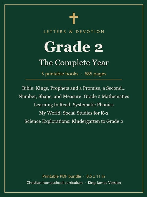 letters-devotion-g2_complete.jpg Letters & Devotion Grade 2: The Complete Year (Printable PDF Bundle)