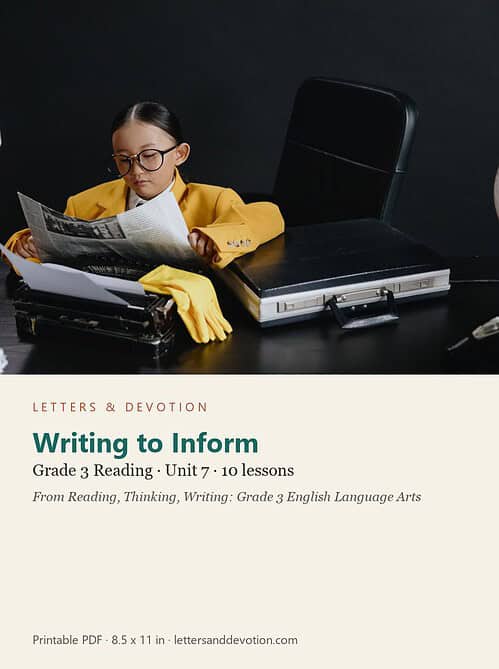 letters-devotion-g3_reading_thinking_writing_grade_3_english_language_arts-reading-u7.jpg Writing to Inform: Reading Unit 7, Grade 3 (Letters & Devotion)