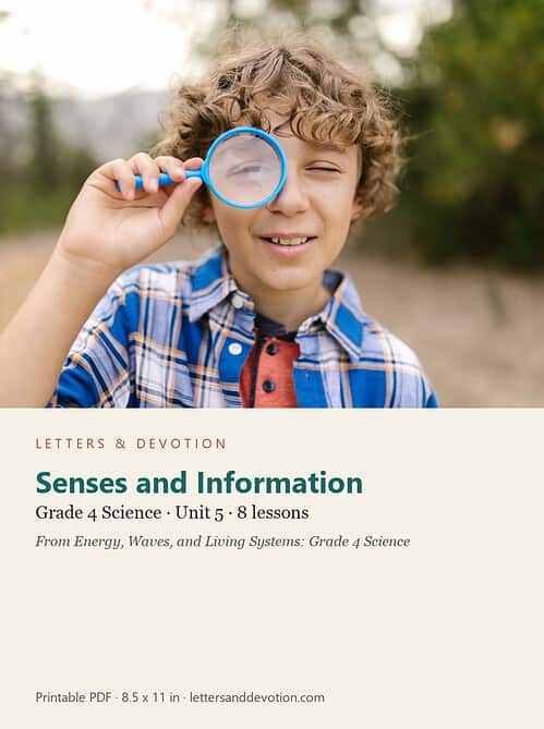 letters-devotion-g4_energy_waves_and_living_systems_grade_4_science-science-u5.jpg Senses and Information: Science Unit 5, Grade 4 (Letters & Devotion)
