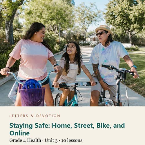 letters-devotion-g4_health_for_grades_3_5-health-u3.jpg Staying Safe: Home, Street, Bike, and Online: Health Unit 3, Grade 4 (Letters & Devotion)