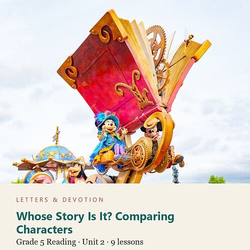 letters-devotion-g5_reading_closely_writing_clearly_grade_5_english_language_arts-reading-u2.jpg Whose Story Is It? Comparing Characters: Reading Unit 2, Grade 5 (Letters & Devotion)