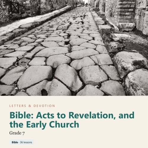 Letters & Devotion Grade 7: Bible: Acts to Revelation, and the Early Church