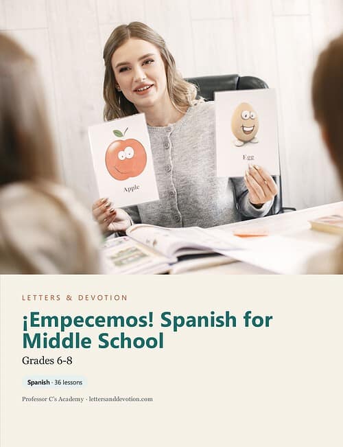 letters-devotion-g7_empecemos_spanish_for_middle_school-cover-photo Letters & Devotion Grades 6-8: ¡Empecemos! Spanish for Middle School