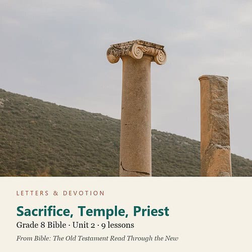 letters-devotion-g8_bible_old_through_new-bible-u2.jpg Sacrifice, Temple, Priest: Bible Unit 2, Grade 8 (Letters & Devotion)