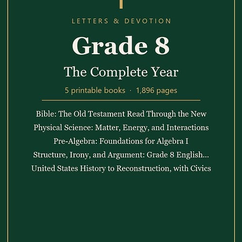 letters-devotion-g8_complete.jpg Letters & Devotion Grade 8: The Complete Year (Printable PDF Bundle)