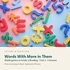 letters-devotion-gk2_learning_to_read_phonics-reading-u2.jpg Words With More in Them: Reading Unit 2, Kindergarten to Grade 2 (Letters & Devotion)