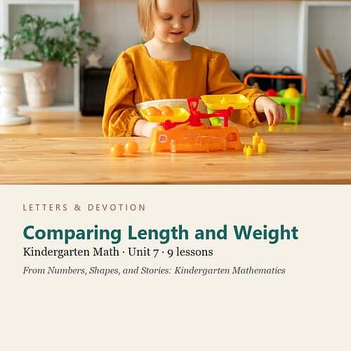 letters-devotion-gk_numbers_shapes_and_stories_kindergarten_mathematics-math-u7.jpg Young girl playing with educational math toys on a wooden table in a bright, modern kitchen.