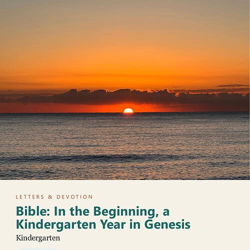 letters-devotion-k_bible_genesis-cover-photo Letters & Devotion Kindergarten: Bible: In the Beginning, a Kindergarten Year in Genesis