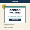 opinion-cover Opinion Writing Oral Rehearsal Cards | Grades 4-5 | ClaimLore