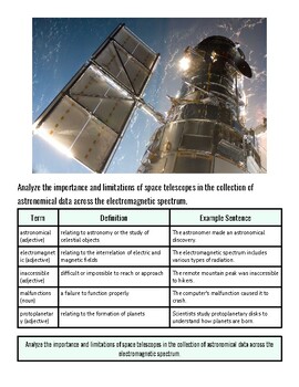 Close-up of a space telescope in orbit with sunlight reflecting off its surface, highlighting its intricate structure and solar panels.