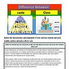 original-12109554-1.jpg Comparison of caste and class systems showing social hierarchy and mobility.