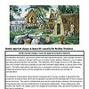 original-12209951-1.jpg Historical Neolithic Revolution scene with early humans, huts, and tools in a natural landscape.