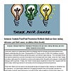original-12273279-1.jpg Three light bulbs with the words 'Think. Pair. Share.' underneath, symbolizing collaborative learning and idea sharing.