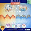 original-12292892-1.jpg Educational poster illustrating the characteristics of transverse and longitudinal waves for grades 11-12, featuring colorful wave diagrams and educational icons.