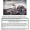 original-12362913-1.jpg Pollution at a landfill site with smoke rising, showcasing environmental impact of waste disposal.
