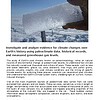 original-12422980-1.jpg Close-up of a hand holding a clear, rectangular ice block outdoors in a snowy landscape with a bright blue sky.