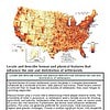 original-12490839-1.jpg Map of the United States showing human and physical features influence by size and distribution of settlements.