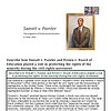 original-12551229-1.jpg Portrait of Sweatt v. Painter, a landmark legal case on education equality, featuring a man in a suit in a gold frame.