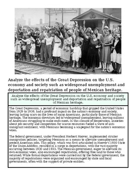 Historical black and white photo of a group of people protesting during the Great Depression in the U.S.