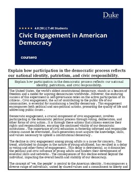 original-12586773-1.jpg Civic Engagement in American Democracy course cover from Duke University, featuring a dark blue background with white text.