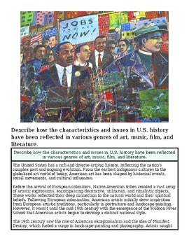 U.S. History Reflected in Art, Music, Film, & Literature | Daily Lesson