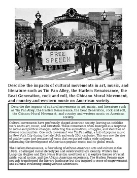 Historical black and white photo of a civil rights march with people holding a 'Free Speech' banner in front of an ornate gate.
